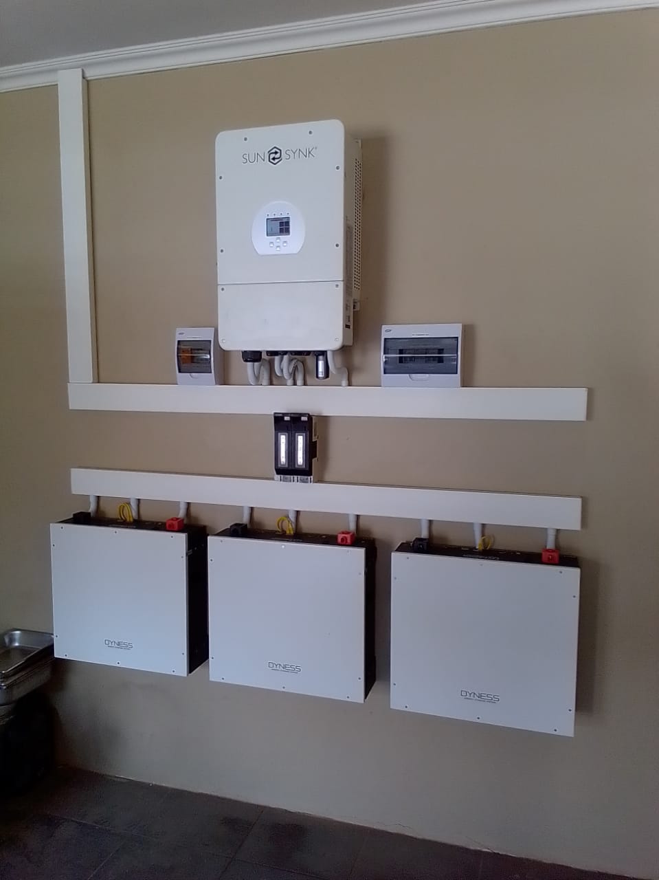 certified technitians installing high-efficiency solar panels