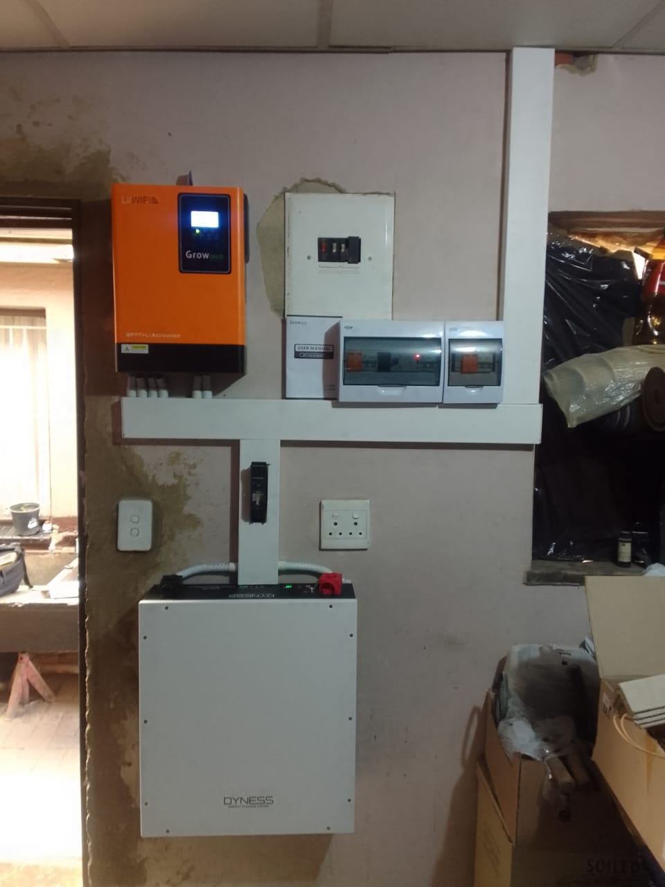 Meticulously laid floor tiles with a polished finish