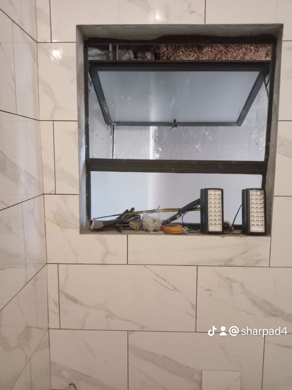 Durable outdoor paving tiles installed for a weather-resistant surface